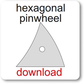 Hexagonal Pinwheel Paper