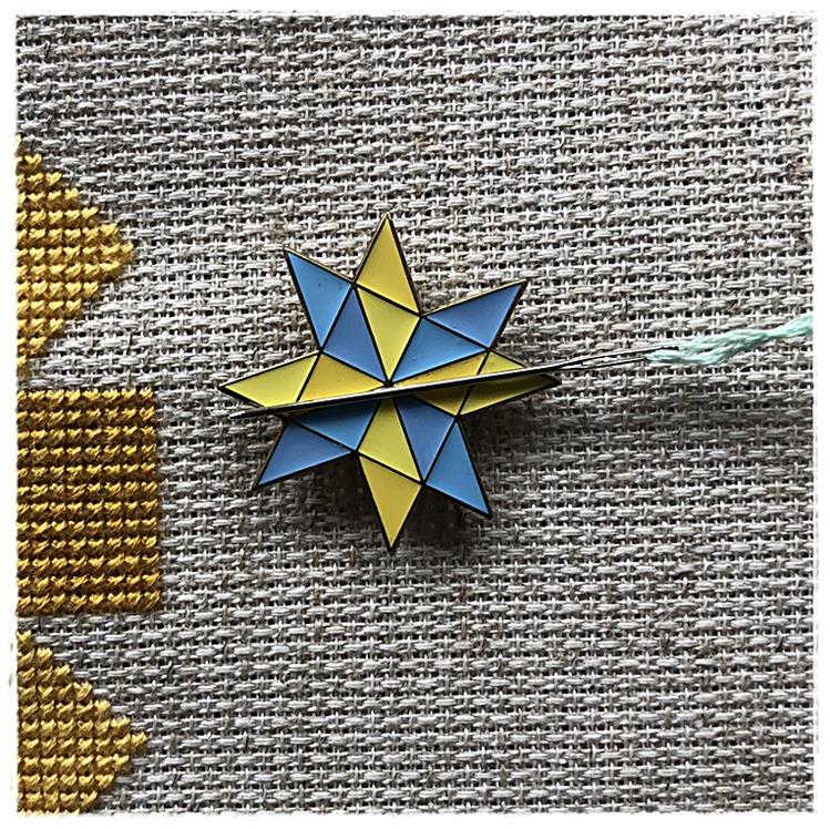 Magnetischer Nadelhalter Silesian Star