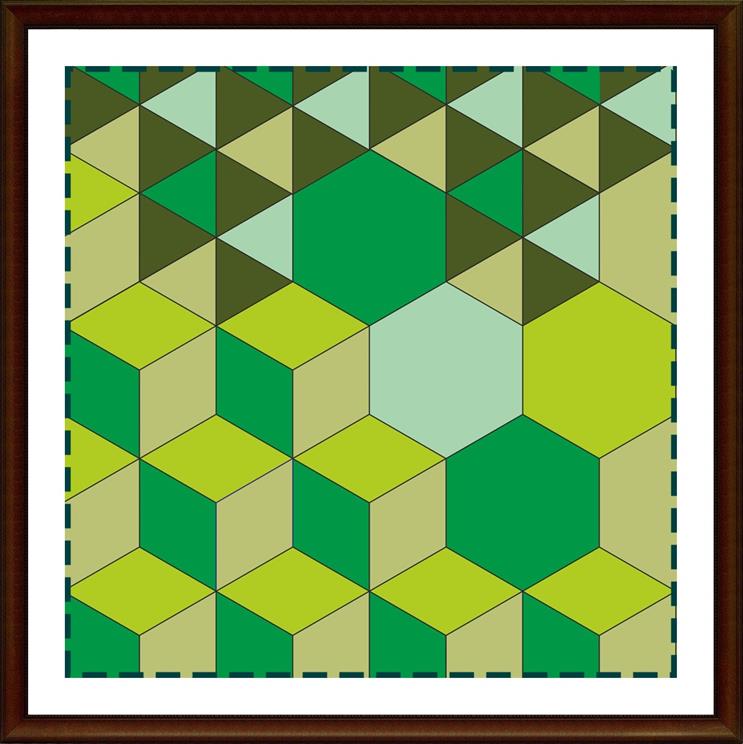 Hexagon Set 2 Zoll