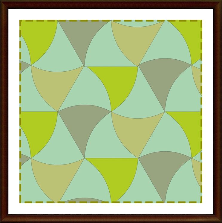 Hexagonal Pinwheel Jelly Roll